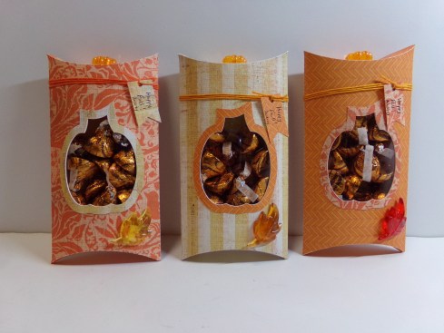 Pumpkin Pillow Boxes