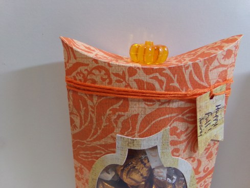 Pumpkin Pillow Boxes - Top